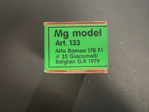 1/43 Alfa Romeo 178 F1 1979 (Mg model)_画像1