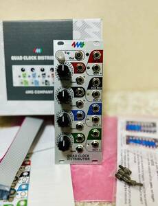 【美品】4ms Quad Clock Distributor QCD ユーロラック モジュラーシンセ