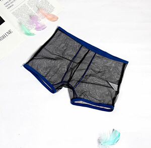  super sexy *skeske total race underwear XL size / black trunks type men's gei cosplay pants man underwear N