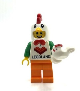 即決 新品　未使用　レゴ ＬＥＧＯ　ミニフィグ　にわとりボーイ　ニワトリの被り物　男の子　ミニフィギュア　被り物　レゴTシャツ