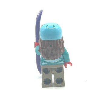 即決 新品 未使用 レゴ LEGO ミニフィグ シティ ミニフィギュア  スノーボーダー 女の子 スノーボードの画像3