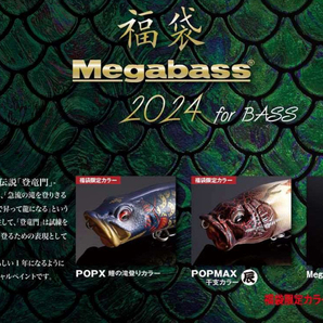 メガバス 2024年 バス福袋 Megabass  【送料無料 ※沖縄・離島、一部地域を除く】の画像1