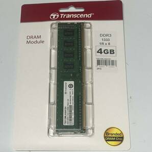 Transcend TS512MLK64V3H DDR3 メモリ　4GB 未使用　未開封