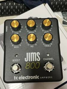 JIMS 800 PREAMP tc electronic ampworx celestion 中古 箱付き
