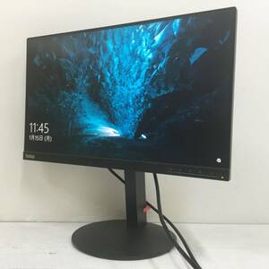 ☆【良品】Lenovo ThinkVision T22i-10 ワイド液晶モニター 21.5インチ フルHD（1920x1080）D-Sub/HDMI/DisplayPort ケーブル付属 動作品