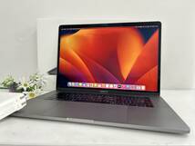 【15.4インチ Core i9】Apple MacBook Pro(15-inch,2018) A1990 Core i9(8950HK)/2.9GHz RAM:32GB/SSD:512GB タッチバー Ventura 動作品　_画像1