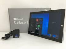 ☆【良品 SIMフリーモデル】Microsoft Surface 3 model:1657『Atom x7-Z8700 1.6Ghz/RAM:4GB/SSD:128GB』10.8インチ LTE対応 Win10 動作品_画像1