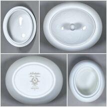 1円〜 ◆ ノリタケ Noritake クリスティーナホワイト / 貝殻型皿 ティーポット シュガーポット クリーマー / ティーセット 洋食器 _画像7