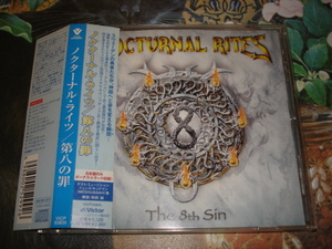 NOCTURNAL RITES / THE 8TH SIN（帯付）