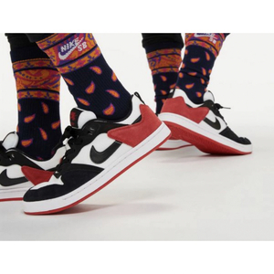 【未使用】27cm US9 Nike SB Alleyoop Black Toe CJ0882-102 ナイキ スケボー アリウープ 赤 黒 レッド ブラック