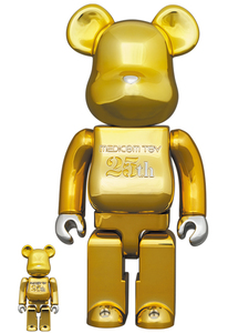 【未開封】BE@RBRICK MEDICOM TOY 25th Anniversary Model100％ 400％ ベアブリック メディコムトイ 25周年