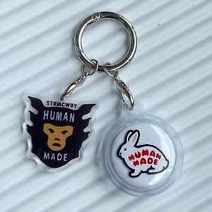 AirTag ケースカバー HUMANMADE 兎 ヒューマンメイド 猿チャーム