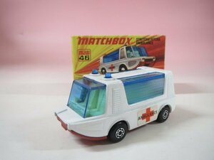 66628■マッチボックス　 46　STRETCHA FETCHA　AMBULANCE　救急車