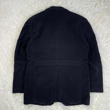 1円〜 美品 VAN JAC ヴァンジャケット テーラードジャケット ブラック 黒 肉厚 コットン LLサイズ　大きいサイズ 胡桃ボタン _画像5