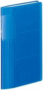 ブルー ファイル カードホルダー ノビータ スリム 60枚 360名収容 青 メイ-N236B