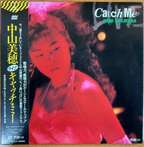 【LD】中山美穂/ライブ/キャッチ・ミー【240106】Laser disc/1988/Miho Nakayama/Catch Me