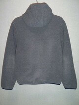 Patagonia Men's Lightweight Synchilla Snap-T Hoody 2018FW GREY 美品 メンズ ライトウエイト スナップT フーディ グレー 灰色_画像2