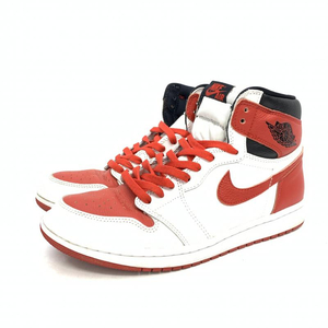 【中古】NIKE AIR JORDAN 1 High OG Heritage 27cm 555088-161　ナイキ[240092256415]