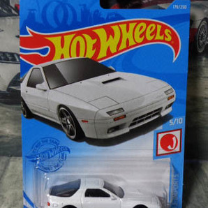 ホットウィール 1989 マツダ サバンナ RX-7 ホワイト  HotWheels '89 MAZDA SAVANNA RX-7 FC3S  ///amの画像1