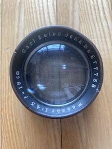 Carl Zeiss Jena Tessar 1:4.5 f=18cm カールツァイス テッサー　180mm