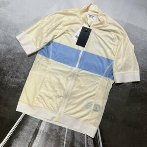 新品 Pas Normal Studios Women's Solitude Jersey Mサイズ オフホワイトストライプ パスノーマルスタジオ ソリチュード ジャージ Rapha