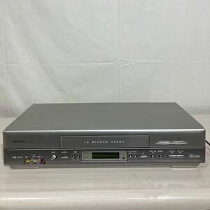 Y202/SHARP/シャープ/ビデオカセットレコーダー/VC-GH20/2004年製/VHSビデオデッキ/ビデオプレーヤー/VHSプレーヤー/ジャンク品