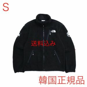 韓国限定 S THE NORTH FACE FLEECE JACKET 黒S男女兼用