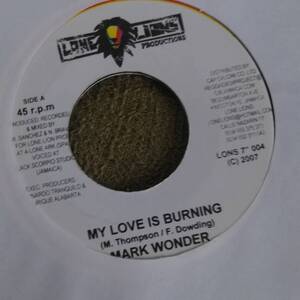 名曲Track(from The Movie Rockers)　Graduation In Zion Riddim #1 Love Is Burning Mark Wonder from Lone Liones