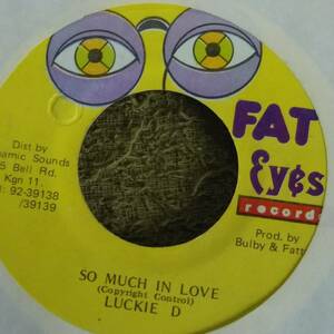 Hard Track Bull Cow Riddim So Much In Love Lukie D from Fat Eyes