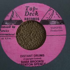 Vintage Jamaican Music Distant Drums Baba Brooks / Trenton Spence Orchestra from Top Dec 