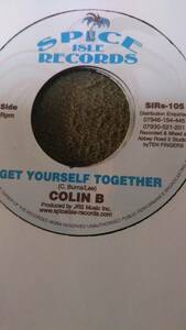 Vintage Reggae Track使用 New Recording Spice Isle's Single 2枚Set Desrence Colin B