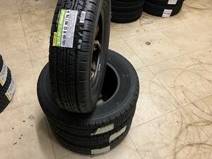 個人宅でも送料込み!!145/80R12　80/78N　6PR同等品　エナセーブVAN01 23年製造　4本★軽トラや軽バンなど　②