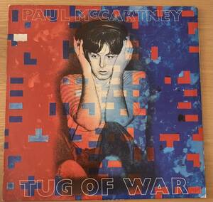 PAUL McCARTNEY TUG OF WAR LP ポルトガル初盤　美音　オリジナル　ポール　マッカートニー　レコード　