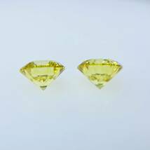 FANCY INTENSE YELLOW 0.138ct＆0.132ct/RD/RT1024/AGT_画像6