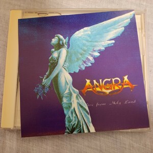 ☆　アングラ　live from holy land プレス盤1995年５月２３日フランスパリ公演　ANGRA　ハードロック　ヘビーメタル