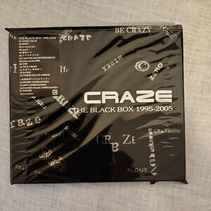 ☆　Craze the black box 1995-2005 外袋付　クレイズD'ERLANGERデランジェjusty nastyジャスティー　ナスティー　ビジュアル系v系