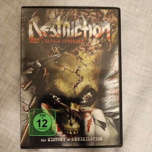 ☆　デストラクション　dvd a svage symphony DVD DESTRUCTION ハードロック　ヘビーメタル　スラッシュメタルsodom kreator