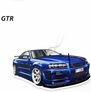 エアフレッシュナー スカイラインGT-R34USDM ドリフト スポコン リトルツリー