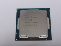 INTEL CPU Core i5 9500 6コア6スレッド 3.200GHZ SRF4B CPUのみ 起動確認済みです_画像1