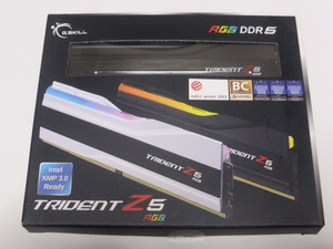 メモリ デスクトップパソコン用 G.SKILL TRIDENT Z5 NEO RGB DDR5-5600 PC5-44800 16GBx2枚合計32GB 起動確認済 F5-5600J4040C16GX2-TZ5RK