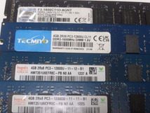 メモリ デスクトップパソコン用 1.5V DDR3-1600 PC3-12800 4GBx4枚 合計16GB 起動確認済ですが一応ジャンク品扱いです_画像2