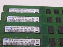 メモリ デスクトップパソコン用 1.5V Samsung DDR3-1333 PC3-10600 4GBx4枚 合計16GB 起動確認済みですが一応ジャンク品扱いです_画像2