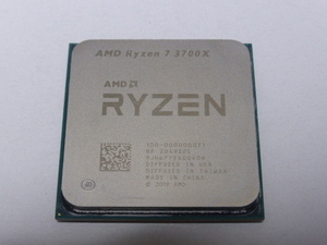 AMD CPU Ryzen 7 3700X 8コア16スレッド AM4(1331) CPUのみ 起動確認済みです