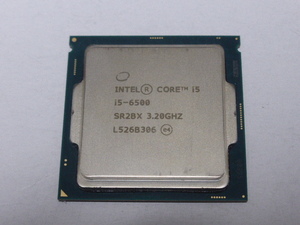 INTEL CPU Core i5 6500 4コア4スレッド 3.20GHZ SR2BX CPUのみ 起動確認済みです