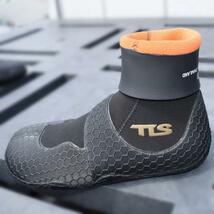5mm 指割れ 足袋 サーフブーツ 保温力のあるストレッチ素材 TLS SURF BOOTS SPLIT TOE TOOLS ツールス/ソフトブーツ サーフィン 24cm 新品_画像4