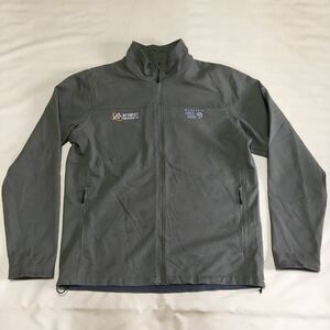 【訳あり】マウンテンハードウェア　MOUNTAIN HARD WEAR　メンズ　フリース　ソフトシェルジャケット　L　カーキ