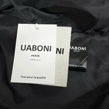 個性EU製＆定価7万◆UABONI*Paris*スタジャン*ユアボニ*パリ発◆高品質カシミヤ 保温 アメカジ 刺繍 ワッペン スポーティ OFF-WHITE XL/50_画像10