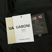 ★★上級EU製＆定価10万◆UABONI*Paris*ダウンジャケット*ユアボニ*パリ発◆ダックダウン90％ 暖かい 軽量 無地 定番 アウター 通勤 M/46_画像9