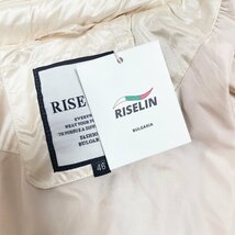 最高級ヨーロッパ製※定価10万◆ブルガリア発※RISELIN ダックダウンジャケット 暖かい 豪華毛皮ファー付き キレイめ レディース L/48_画像9