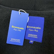 個性・パーカー 定価5万◆Emmauela・イタリア・ミラノ発◆コットン100% 裏起毛 柔らか 防寒 スウェット トレーナー アメカジ L/48_画像8